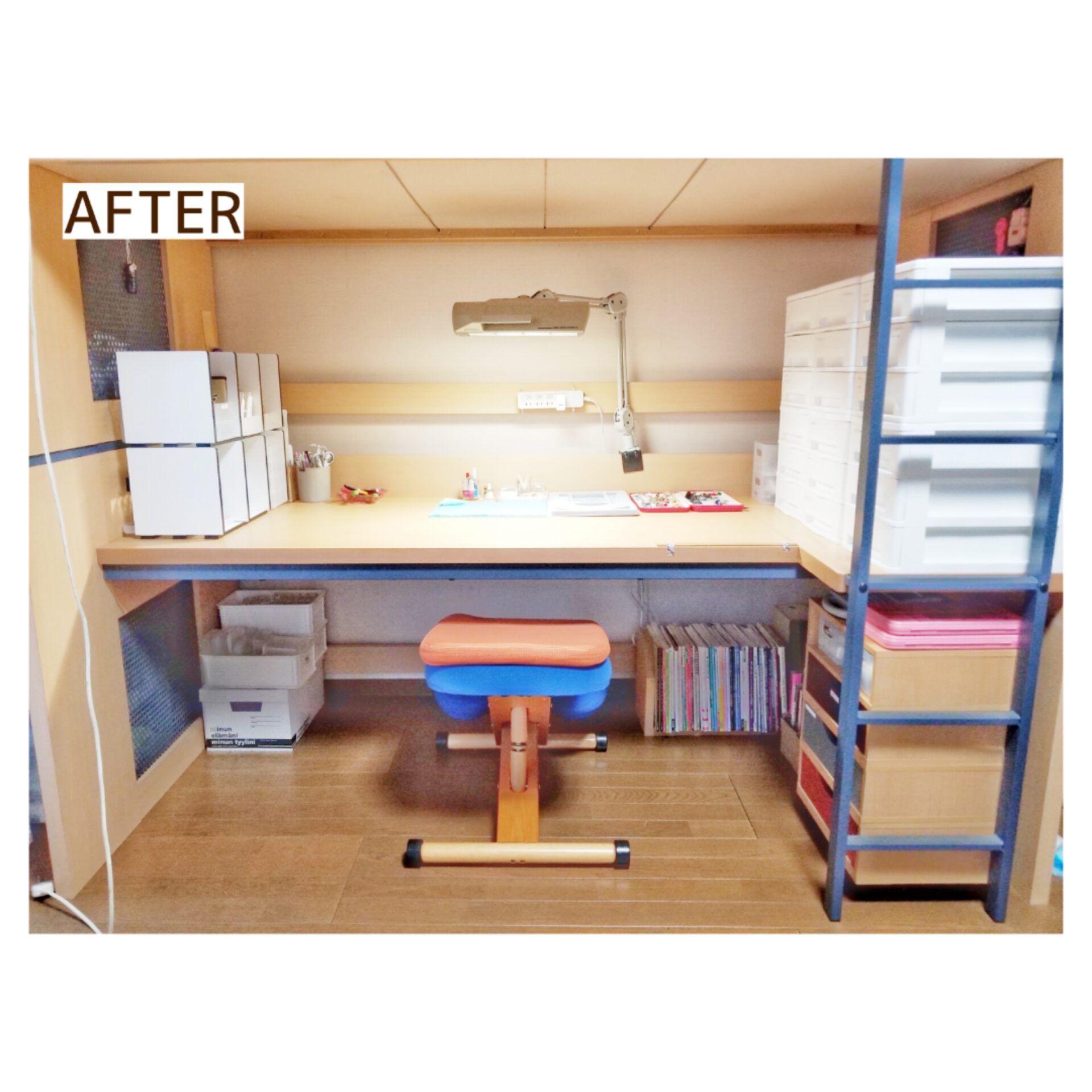 ビーズ　手芸部屋　収納