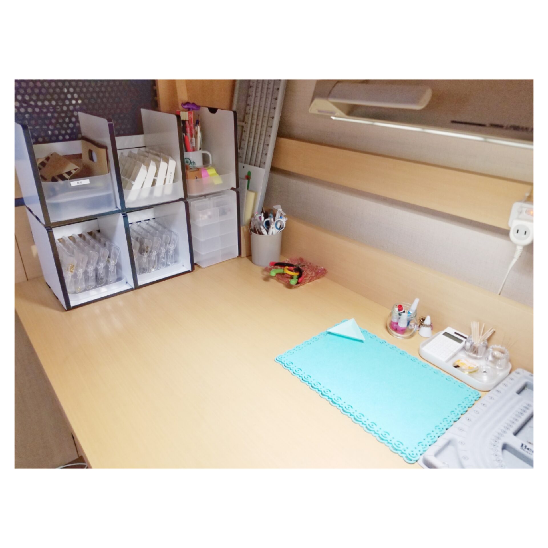 ビーズ　作業台